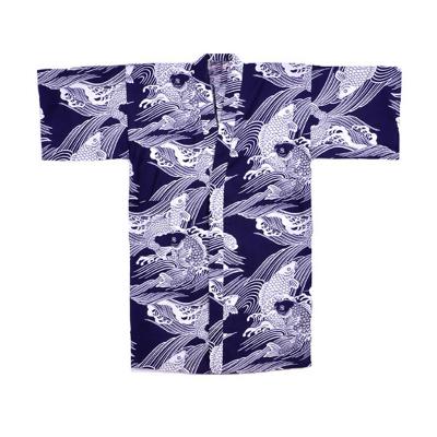 Happi Coat - Blue Koi