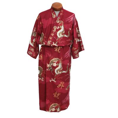 Yukata - Dragon and Mt Fuji - Red