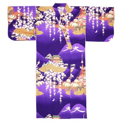 Japanese Cotton Sateen Robe for Women