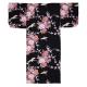 Kimono - Black Crane and Peony 2