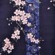 Kimono - Navy Cherry Blossom 1