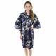 Navy Cherry Blossom Happi Coat 1