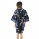 Navy Cherry Blossom Happi Coat 2