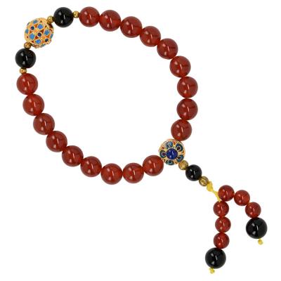 Wrist Mala - Red Agate