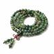 Mala Necklace - Moss Agate 1